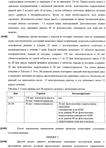 Способы гормонального лечения с применением контрацептивных режимов с непрерывным введением эстрогена (патент 2403046)