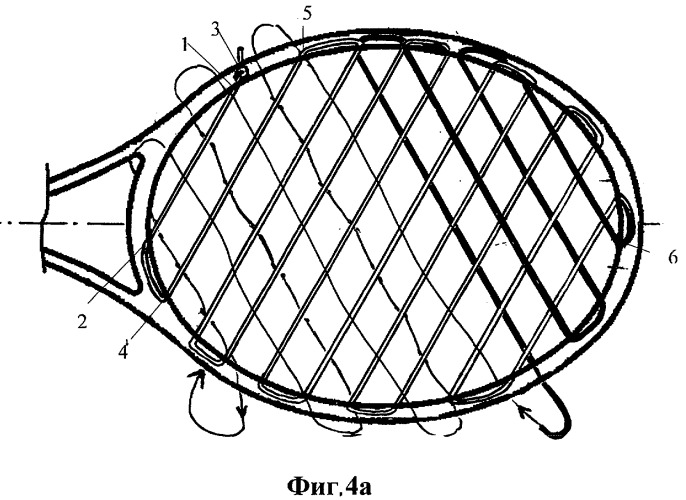 Теннисная ракетка (патент 2394620)
