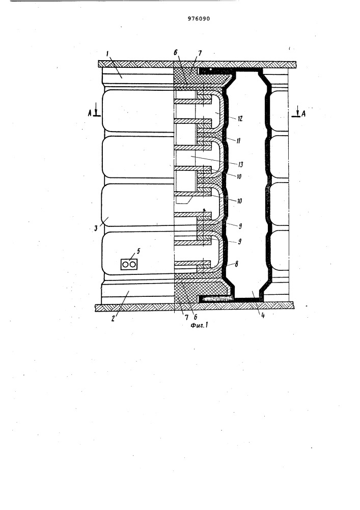 Пневматическая стойка (патент 976090)