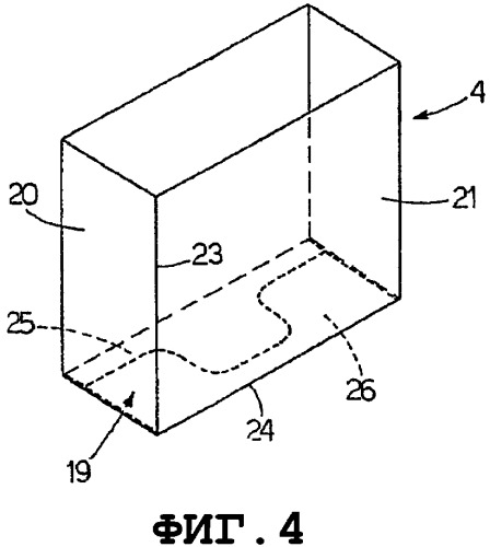 Упаковка для табачных изделий со складываемым нижним каркасом (патент 2323864)