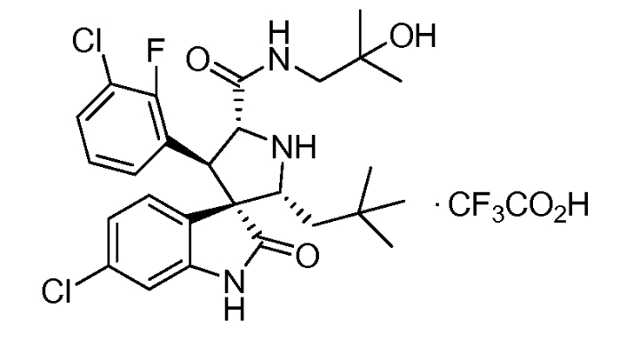 Спирооксиндольные антагонисты mdm2 (патент 2553269)