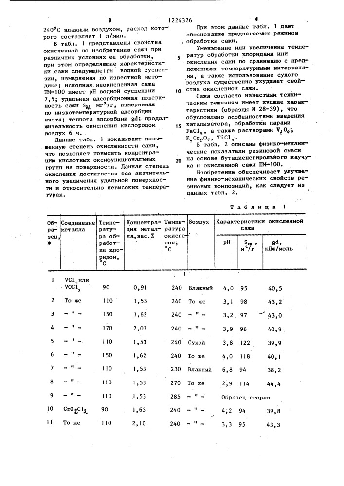 Способ обработки сажи (патент 1224326)