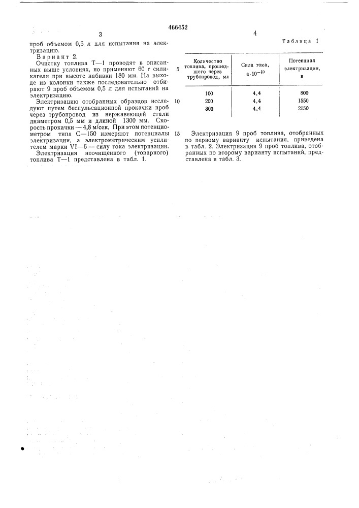 Способ контроля качества очистки топлив от адсорбционных смол (патент 466452)