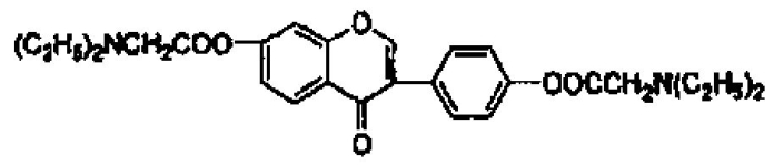 Производное даидзеина, его фармацевтически приемлемая соль и способ получения, а также содержащая его фармацевтическая композиция (патент 2586978)