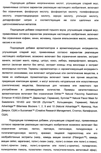 Усилители сладкого вкуса, композиции подсластителя с усиленным сладким вкусом, способы их приготовления и применение (патент 2470527)