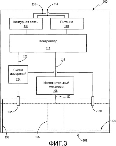 Устройство расхода технологической текучей среды с переменным проходным отверстием (патент 2361260)