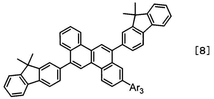 Новое соединение хризена и органическое светоизлучающее устройство, в котором применяют это соединение (патент 2473530)