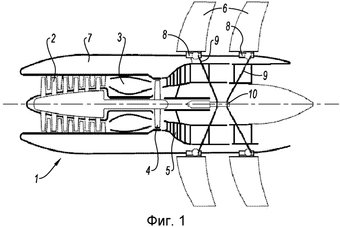 Устройство перехода винта в реверс, содержащее приводной механизм, действующий на кривошип (патент 2569074)