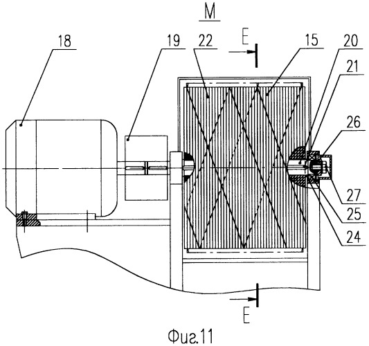 Устройство для измельчения изношенных покрышек пневматических шин (патент 2283762)