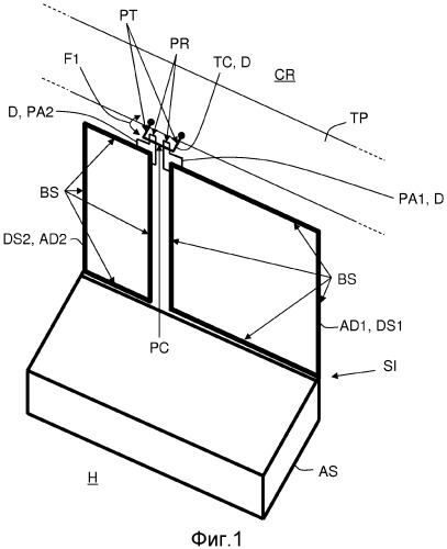 Устройство для одновременного блокирования поворотов двух соседних спинок сиденья автомобильного транспортного средства (патент 2544443)