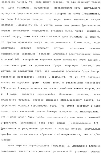 Система и способ сжатия видео посредством настройки размера фрагмента на основании обнаруженного внутрикадрового движения или сложности сцены (патент 2487407)