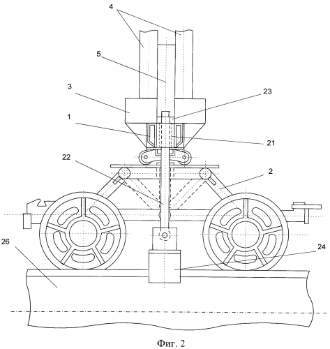 Кран для погрузки и выгрузки рельсов (патент 2571318)