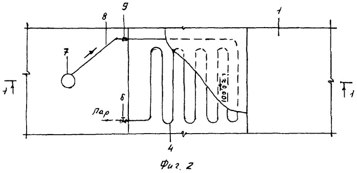 Устройство для прогрева бетонных откосных креплений в зимнее время паром (патент 2327831)