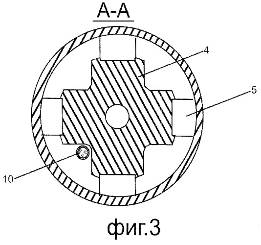 Способ перфорации участка трубы в скважине и устройство для его осуществления (патент 2414588)