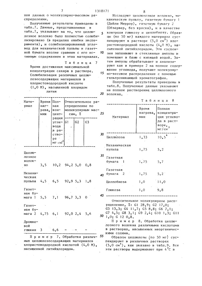 Способ получения водных растворов глюкозы или ее смеси с олигосахаридами (патент 1318171)