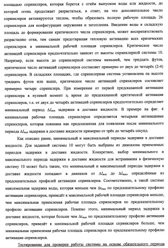 Потолочные сухие спринклерные системы и способы пожаротушения в складских помещениях (патент 2430762)