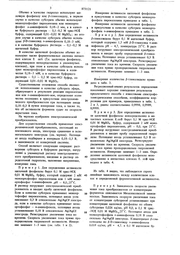 Способ определения активности гидролаз (патент 873121)