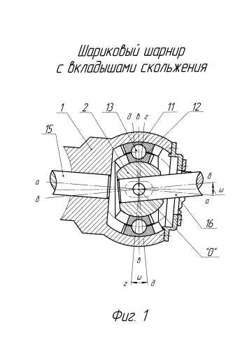 Шариковый шарнир (патент 2590428)