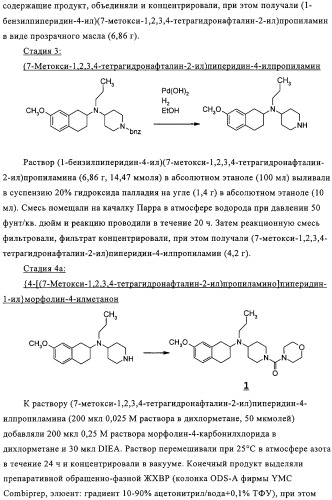 Производные аминотетралина в качестве антагонистов мускаринового рецептора (патент 2311408)