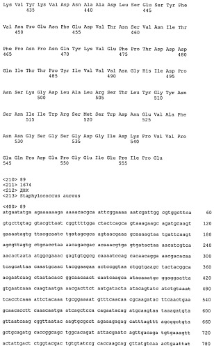 Иммуногенные композиции антигенов staphylococcus aureus (патент 2536981)