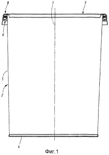 Контейнер в виде емкости и съемной крышки, имеющей манжету, а также способ для прикрепления этой крышки (патент 2410304)