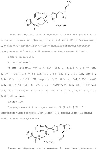 Производное индола (патент 2454415)