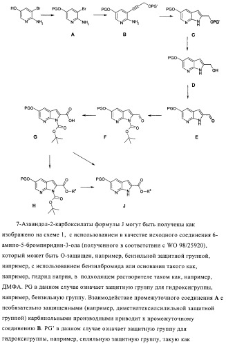 Производные азаиндол-2-карбоксамида (патент 2417226)
