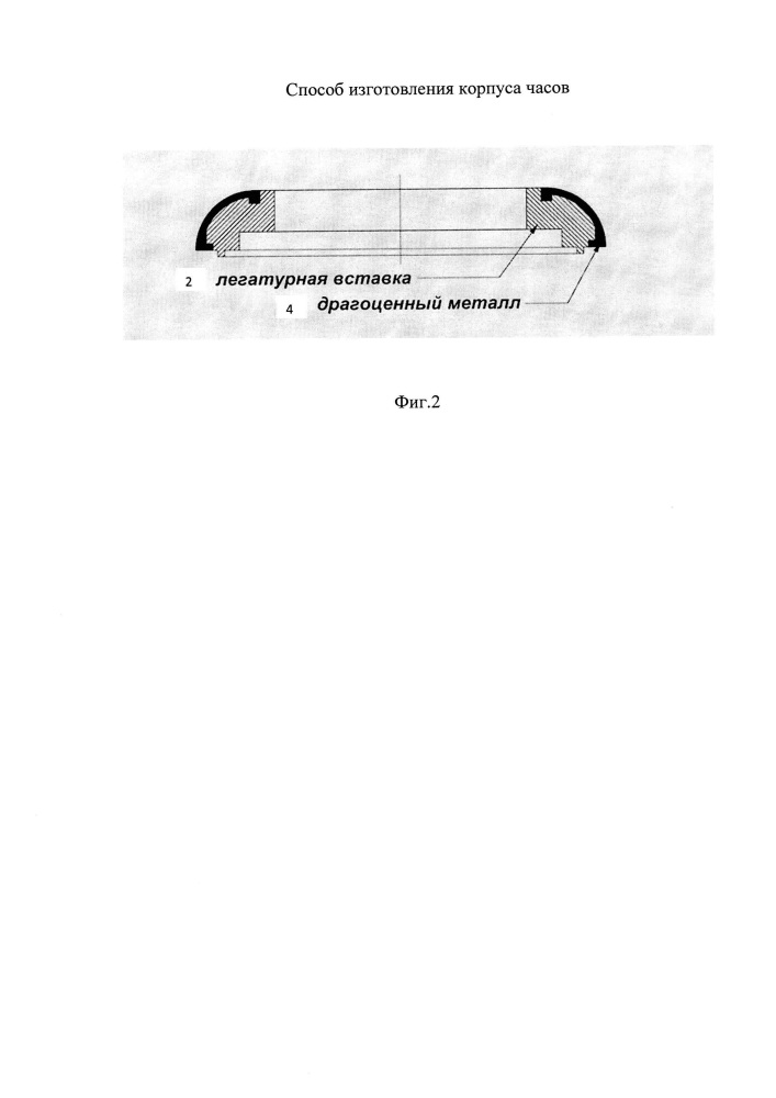 Способ изготовления корпуса часов (патент 2627214)