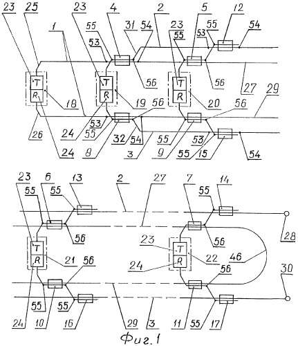 Локальная волоконно-оптическая сеть и объединенная сеть (патент 2259635)
