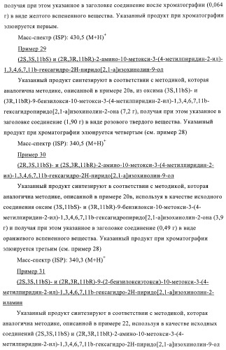 Замещенные производные бензохинолизина (патент 2401267)