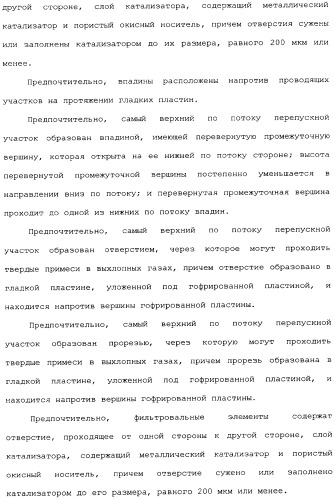 Устройство для очистки выхлопных газов (патент 2343961)