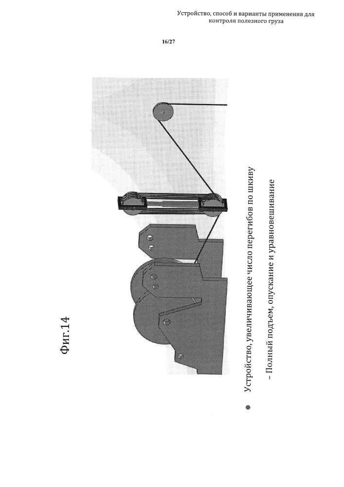 Устройство, способ и варианты применения для контроля полезного груза (патент 2641390)