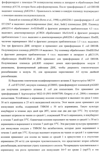 Получение поликетидов и других природных продуктов (патент 2430922)