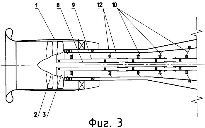 Стенд для аэродинамических и акустических исследований вентиляторов двухконтурных турбореактивных двигателей (трдд) (патент 2337342)