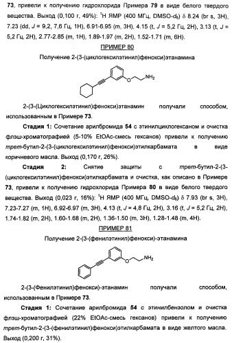 Соединения, представляющие собой алкинилфенильные производные, для лечения офтальмических заболеваний и расстройств (патент 2470910)