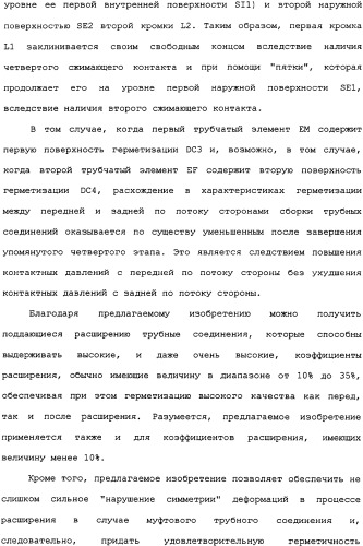 Реализуемое при помощи пластического расширения герметичное трубное соединение с одним или несколькими исходными локальными утолщениями материала (патент 2334907)