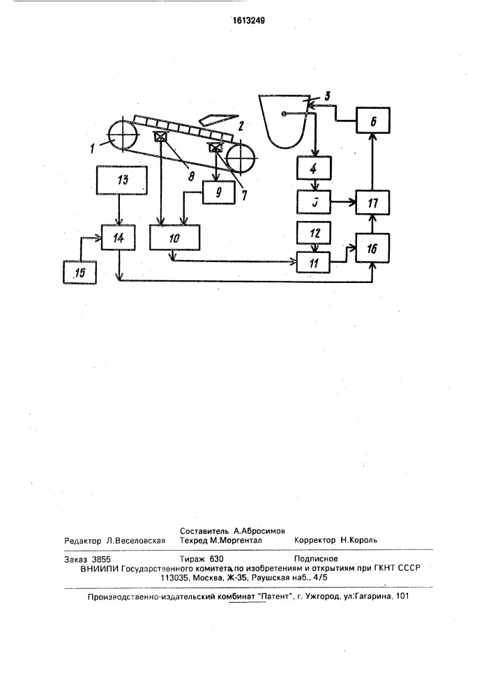 Система дозирования жидкого чугуна (патент 1613249)