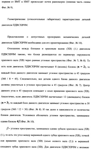 Поршневой двигатель внутреннего сгорания с храповым валом и челночным механизмом возврата основных поршней в исходное положение (пдвсхвчм) (патент 2369758)