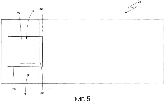 Упаковка, содержащая обертку с повторно закрываемым отверстием для извлечения, соответствующий способ упаковки и машина (патент 2533678)
