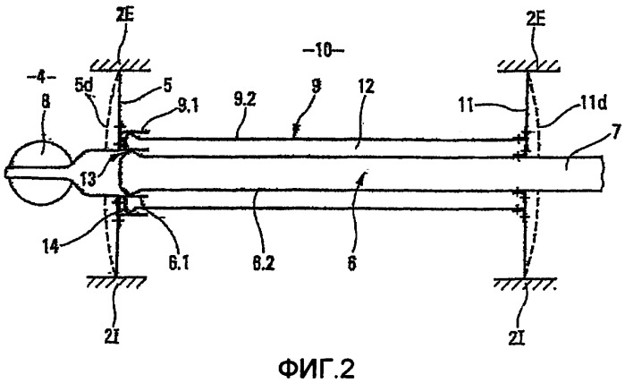 Противообледенительная система для передней кромки обтекателя воздухозаборника газотурбинного двигателя (патент 2365773)