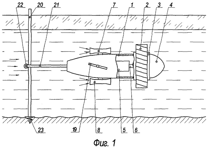 Устройство для использования энергии текучей среды (патент 2392485)