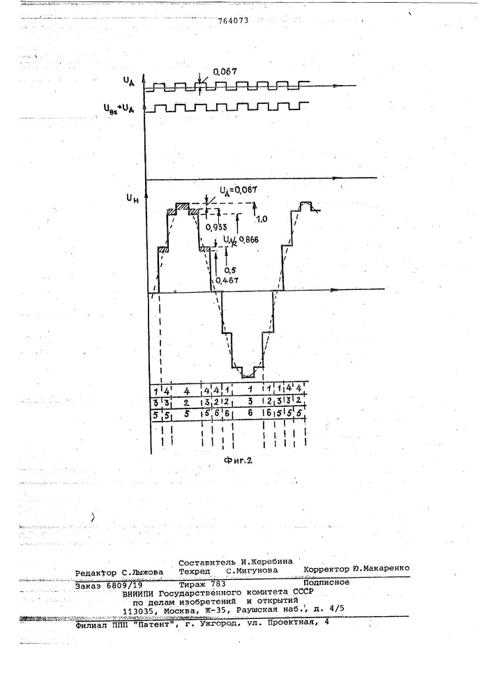 Инвертор (патент 764073)