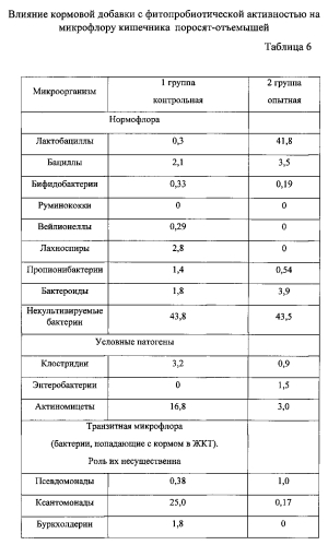 Кормовая добавка с фитопробиотической активностью на минеральной основе (патент 2574689)