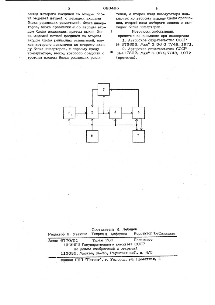 Устройство для выбора оптимальных типоразмерных рядов (патент 696495)