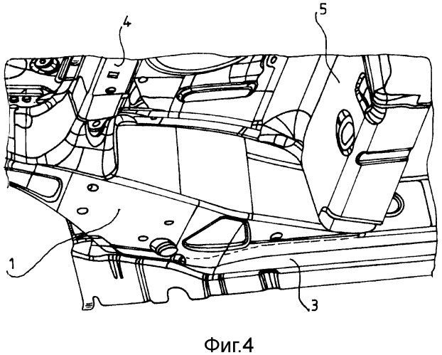 Конструкция задней рамы автотранспортного средства (патент 2521062)