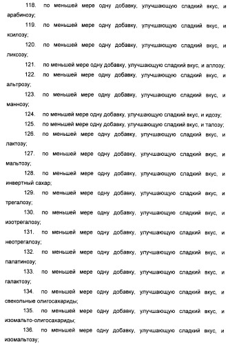 Композиции натурального интенсивного подсластителя с улучшенным временным параметром и(или) корригирующим параметром, способы их приготовления и их применения (патент 2459434)