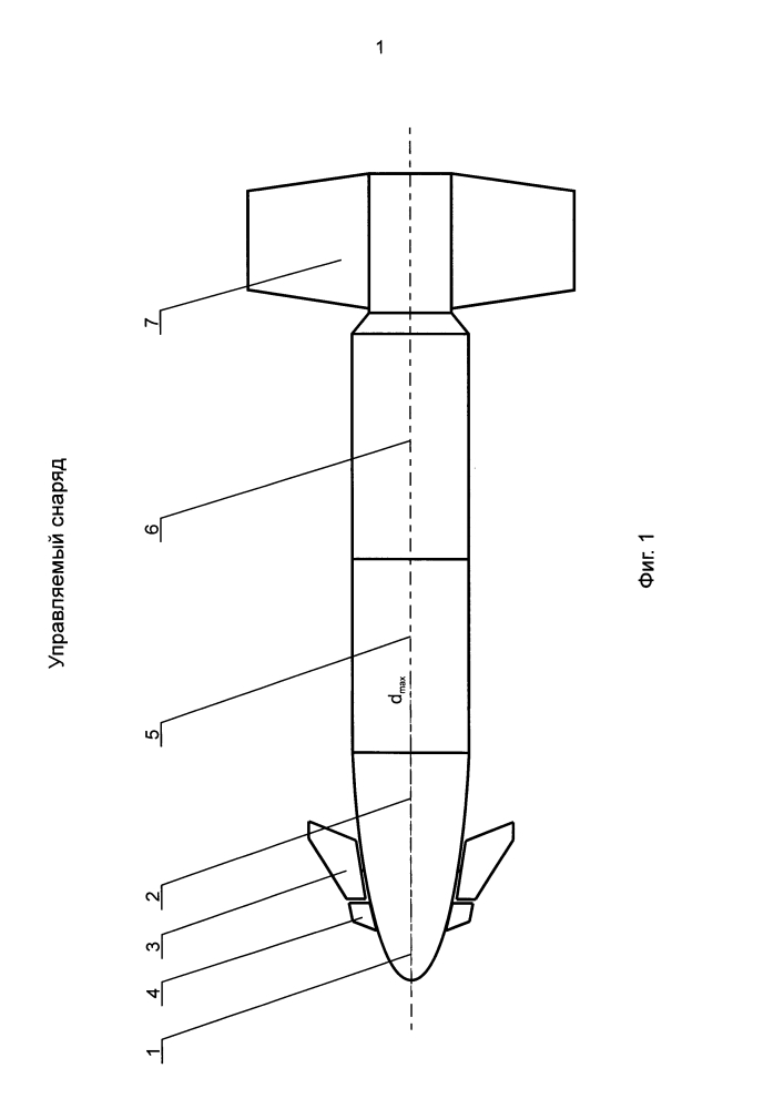 Управляемый снаряд (патент 2645322)