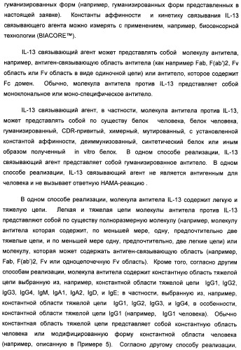 Il-13 связывающие агенты (патент 2434881)