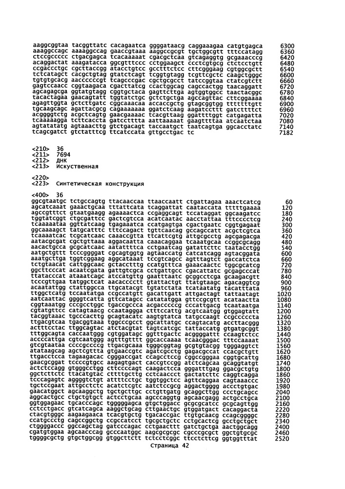 Векторы для экспрессии простатоассоциированных антигенов (патент 2650860)