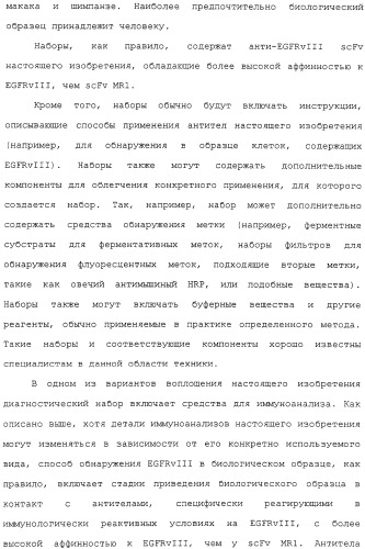 Scfv против egfrviii с улучшенной цитотоксичностью и выходом, иммунотоксины на их основе и способы их применения (патент 2317999)